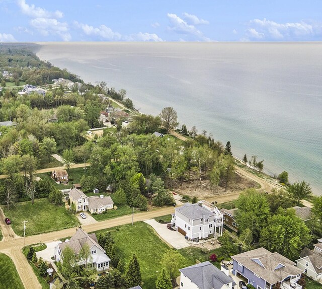 7251 E Beach Dr, South Haven, MI 49090 - aerial view of a large body of water