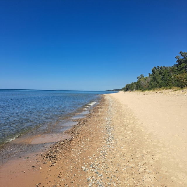 7251 E Beach Dr, South Haven, MI 49090 - water view featuring local beach