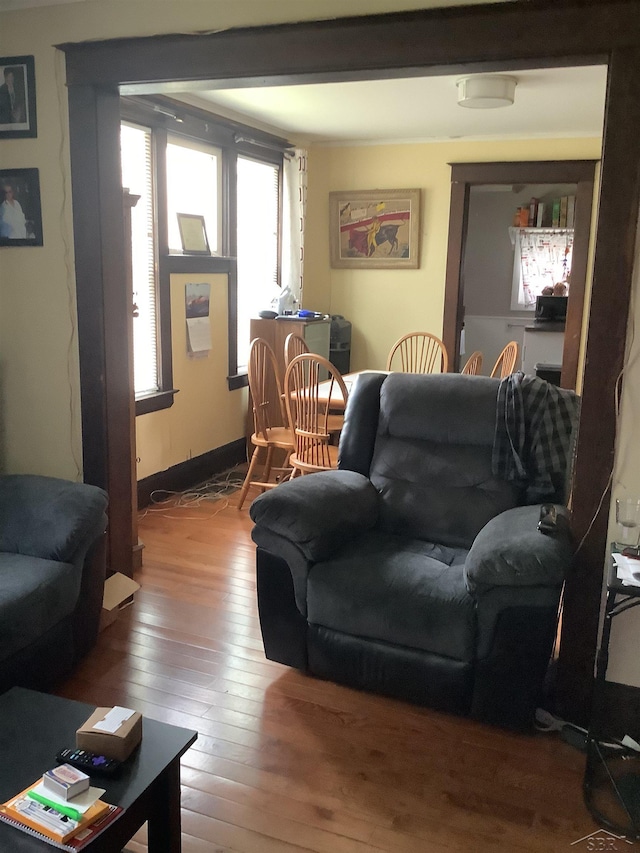 508 N Roosevelt Austin Ave, Saginaw, MI 48607 - living area with hardwood / wood-style flooring