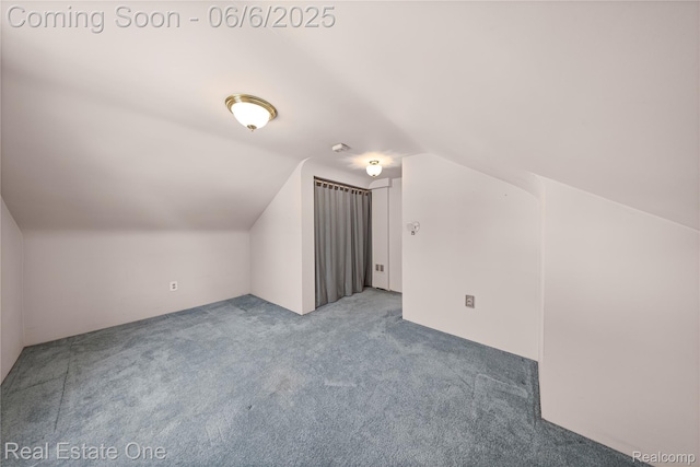 2209 Ridgemont Rd, Grosse Pointe Woods, MI 48236 - additional living space with carpet and lofted ceiling