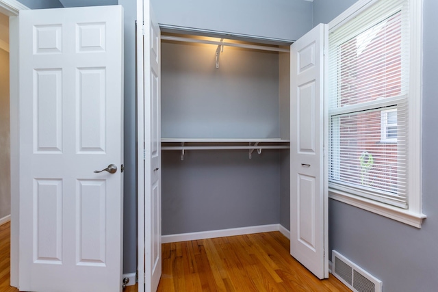 view of closet