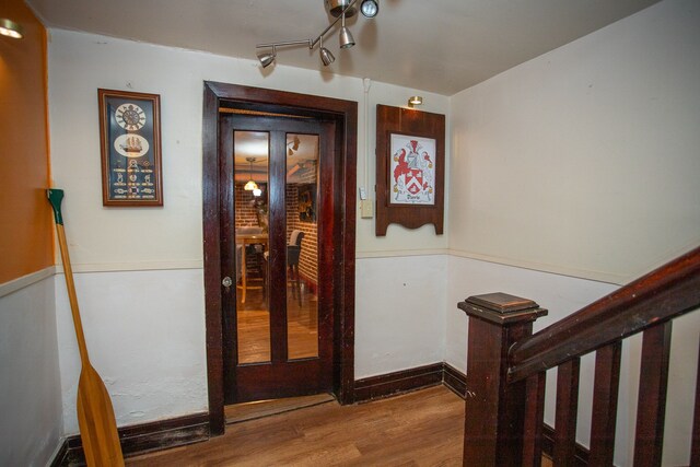736 Chicago Blvd, Detroit, MI 48202 - hall with wood finished floors