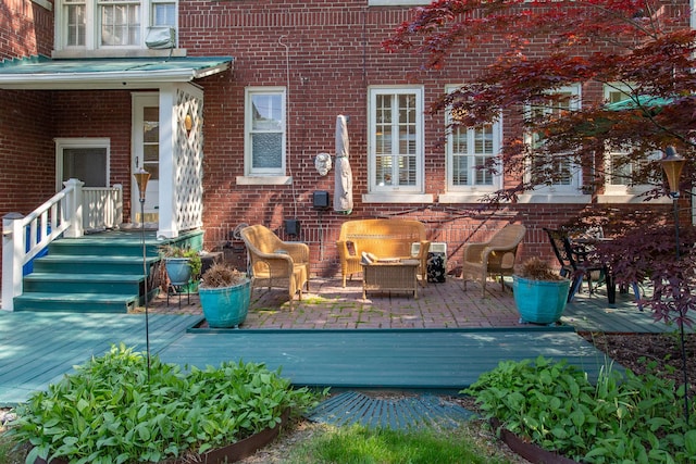 736 Chicago Blvd, Detroit, MI 48202 - view of deck