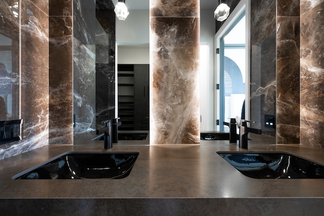 bathroom view of a sink