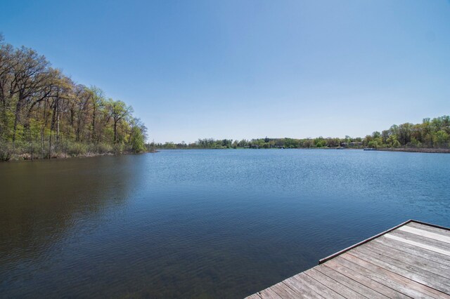 194 W Reed Lk, Commerce Twp, MI 48390 - dock area with a water view