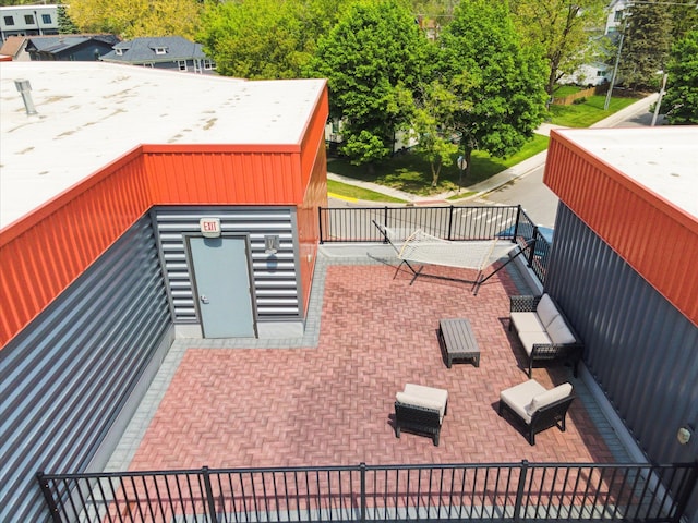 293 N 2nd St, Brighton, MI 48116 - view of patio / terrace