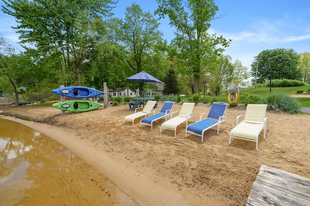 08763 Silver Lake Rd, Grand Junction, MI 49056 - view of jungle gym featuring view of scattered trees
