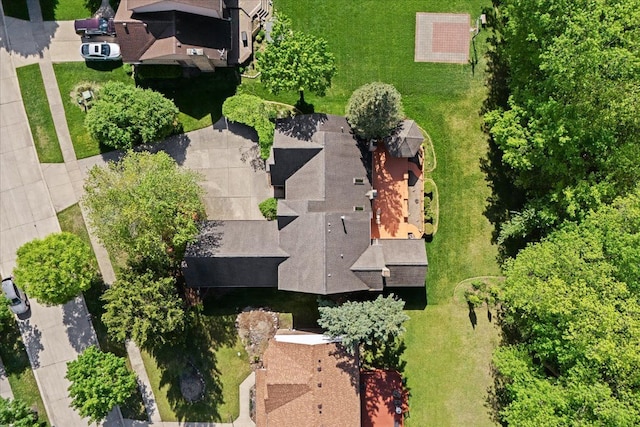 46890 Cider Mill Dr, Novi, MI 48374 - drone / aerial view