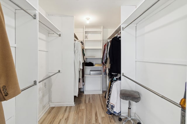 5242 Cedarhurst Dr, West Bloomfield, MI 48322 - spacious closet with light wood finished floors