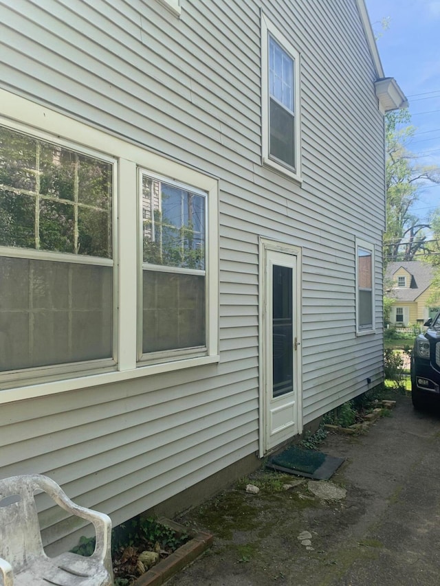 view of side of home