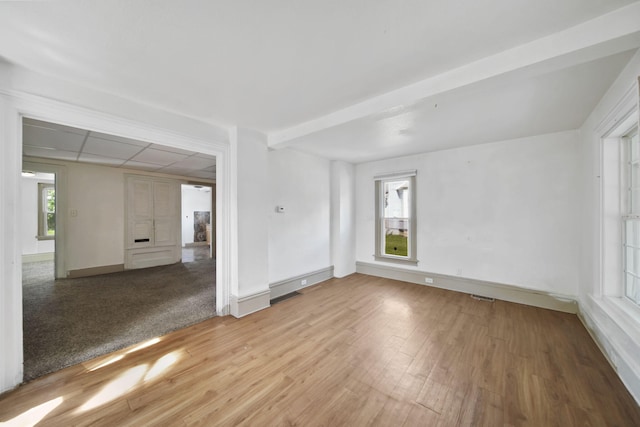 1702 Teneyck St, Jackson, MI 49203 - spare room with light wood-type flooring and baseboards