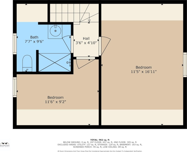 1702 Teneyck St, Jackson, MI 49203 - room layout