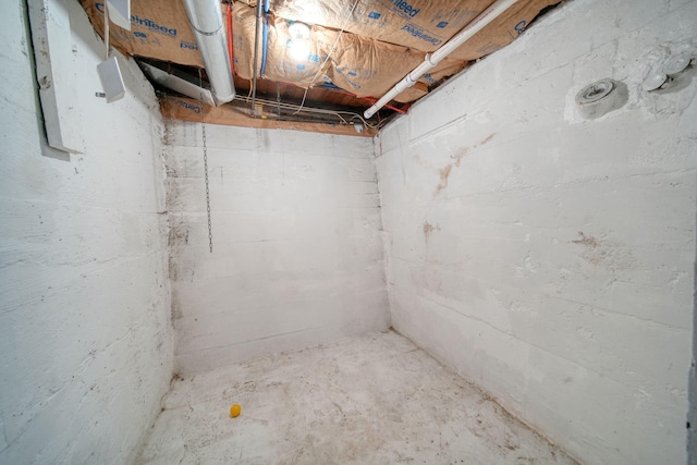 1702 Teneyck St, Jackson, MI 49203 - view of unfinished basement