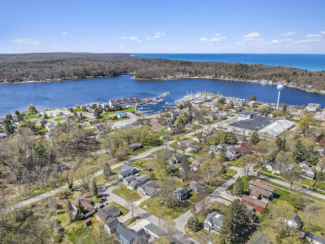 371 4th St, Pentwater, MI 49449 - view of property location featuring a nearby body of water