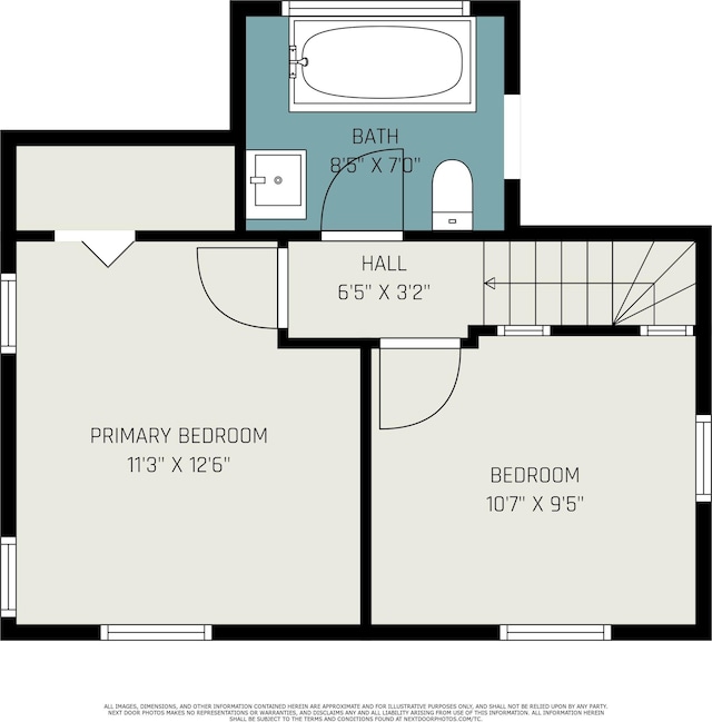371 4th St, Pentwater, MI 49449 - room layout