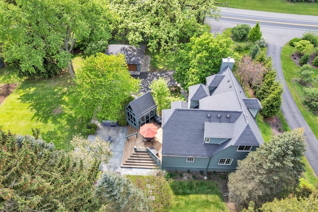 2462 N Dixboro Rd, Ann Arbor, MI 48105 - view from above of property