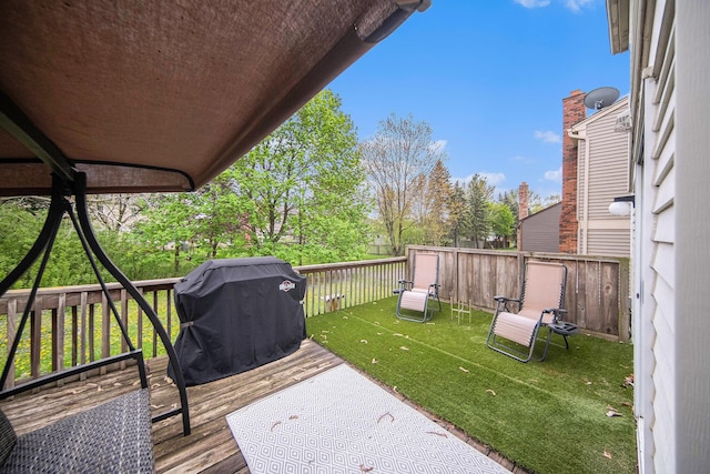 3049 Turnberry Ln, Ann Arbor, MI 48108 - deck with grilling area