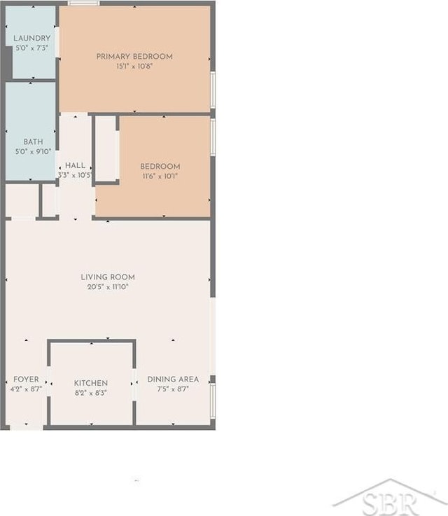 2119 Bayliss St, Midland, MI 48640 - floor plan / room layout
