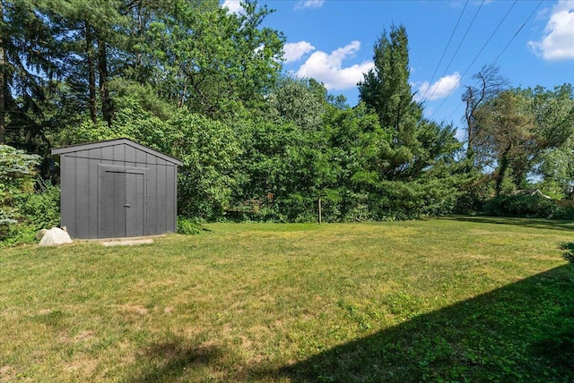 7044 Cascade Rd SE, Grand Rapids, MI 49546 - view of grassy yard featuring a storage unit