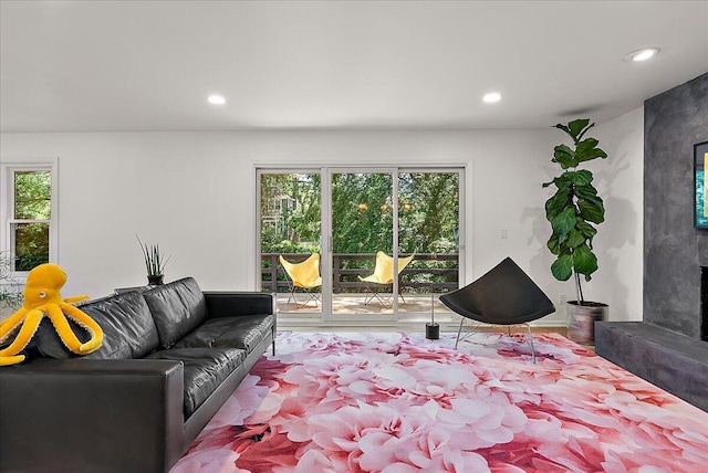 7044 Cascade Rd SE, Grand Rapids, MI 49546 - living area featuring plenty of natural light and recessed lighting