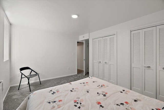 7044 Cascade Rd SE, Grand Rapids, MI 49546 - bedroom with multiple closets and carpet floors