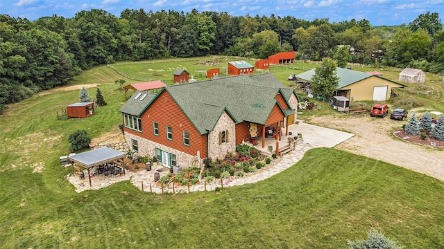 4435 Imlay City Rd, Attica, MI 48412 - view from above of property