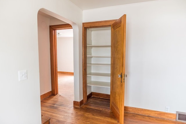 view of closet