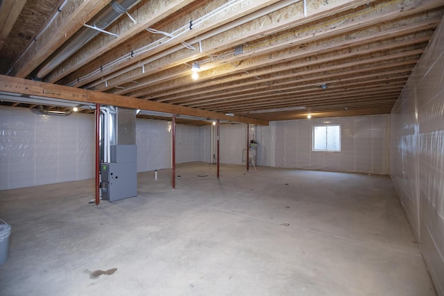 2421 Darah St, Niles, MI 49120 - basement with heating unit