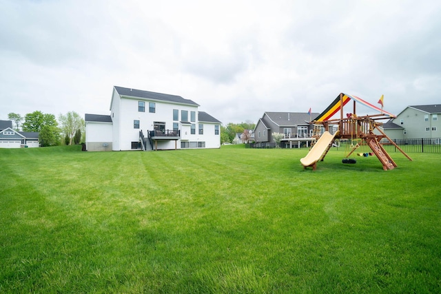 3280 Amtrak Dr SW, Byron Center, MI 49315 - view of yard featuring a playground