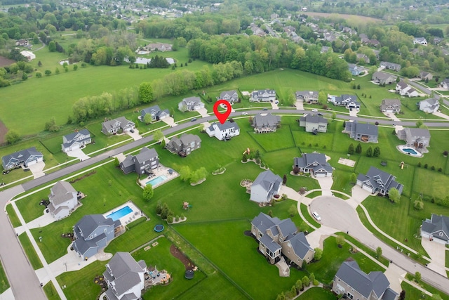 3280 Amtrak Dr SW, Byron Center, MI 49315 - aerial view of residential area