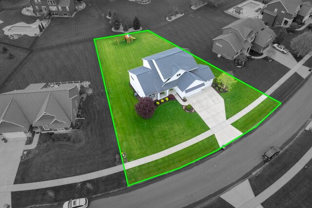 3280 Amtrak Dr SW, Byron Center, MI 49315 - view of property location featuring property boundaries highlighted