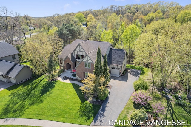 2429 Shears Crossing Ct NE, Grand Rapids, MI 49525 - view of subject property with a heavily wooded area