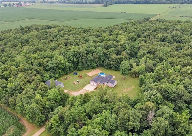 5856 Peck Rd, Brown City, MI 48416 - overview of rural landscape