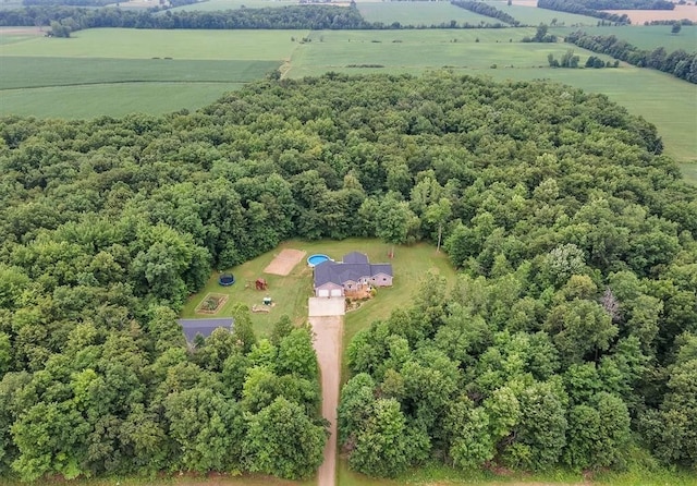 5856 Peck Rd, Brown City, MI 48416 - overview of rural landscape