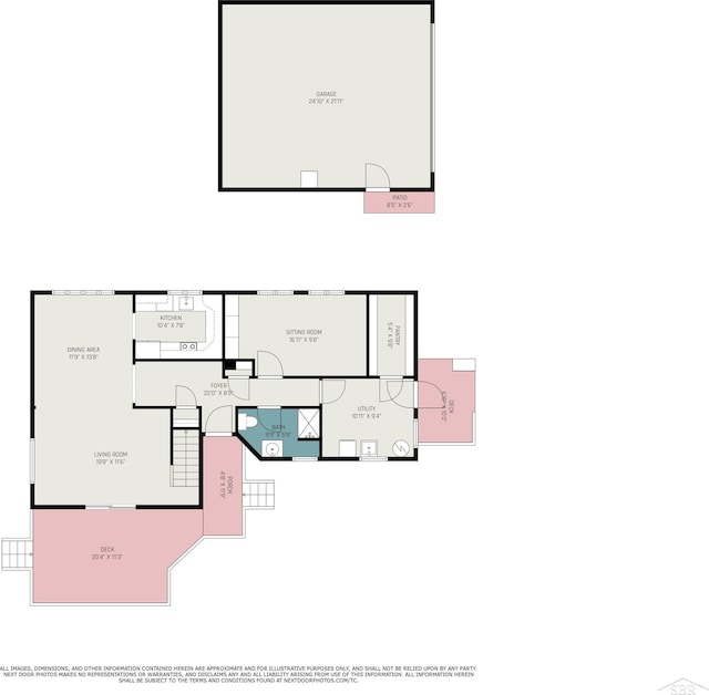 217 Maple Rd, Roscommon, MI 48653 - view of floor plan / room layout