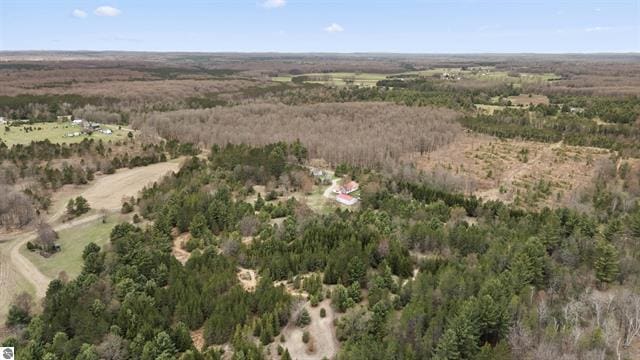 2426 E 48 1/2 Rd, Cadillac, MI 49601 - aerial view of property and surrounding area