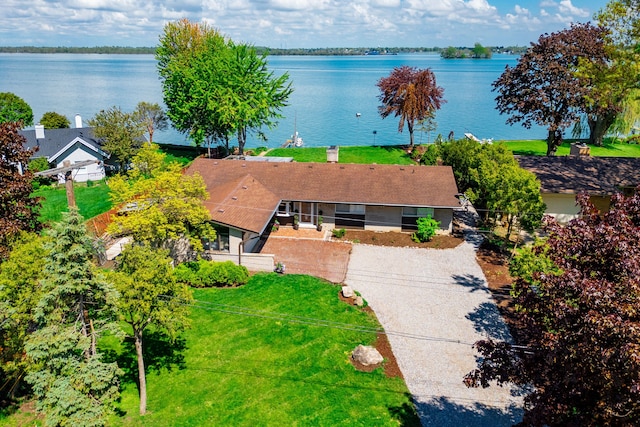 27607 Elba Dr, Grosse Ile, MI 48138 - view of subject property with a large body of water