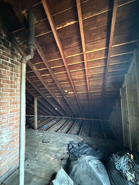 15779 Alden St, Detroit, MI 48238 - view of unfinished attic