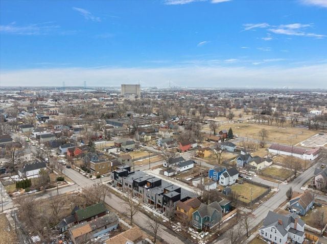 3313 Cochrane St, Detroit, MI 48208 - aerial view of property's location