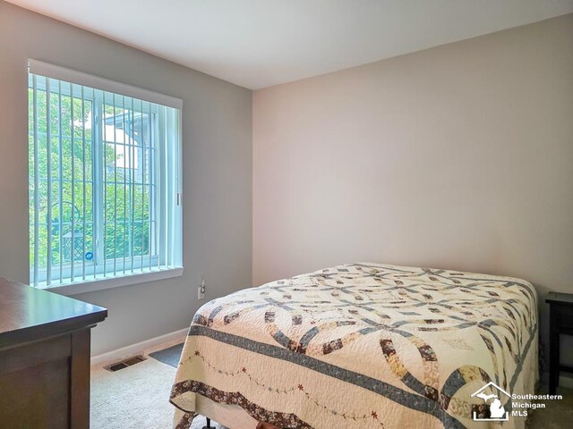 17795 Bobwhite Ct, Brownstown, MI 48192 - carpeted bedroom featuring baseboards
