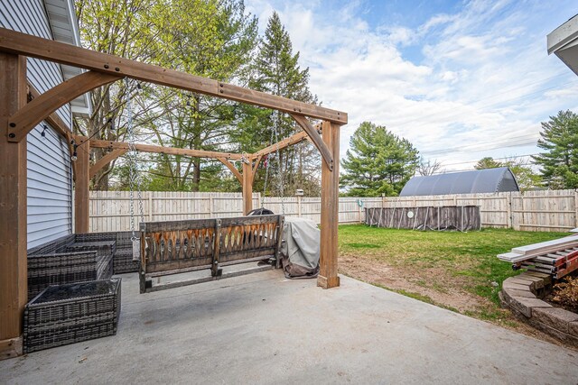505 S Cherry St, Kalkaska, MI 49646 - view of patio / terrace