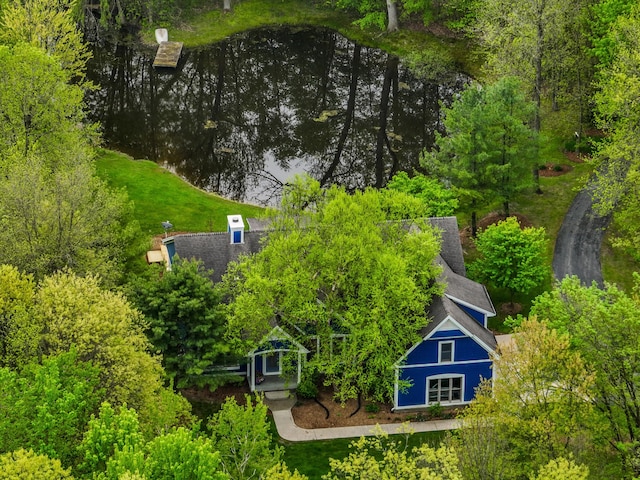 1355 W Buell Rd, Oakland, MI 48363 - view from above of property
