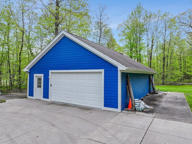 1355 W Buell Rd, Oakland, MI 48363 - view of detached garage