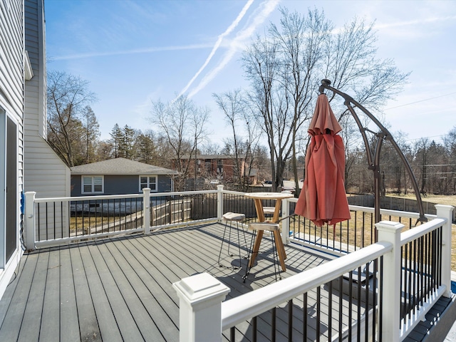 576 E Flint St, Lake Orion, MI 48362 - view of wooden deck