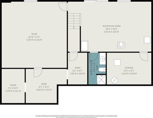 1658 Ridgeview Ct, Ludington, MI 49431 - room layout