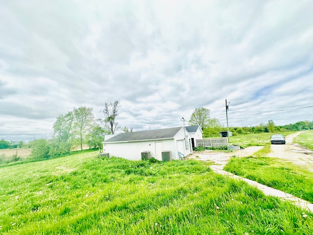 1832 E Carson City Rd, Sheridan, MI 48884 - view of yard with cooling unit
