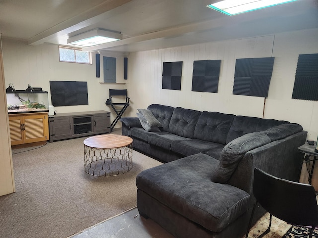 view of living area