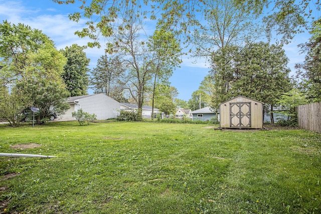 8 Vernon Ave, Battle Creek, MI 49014 - view of yard with a shed and an outdoor structure