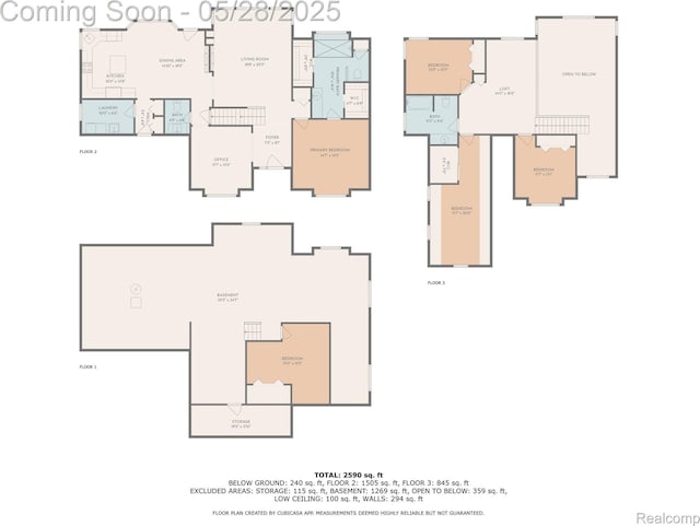 105 Crescent Hill Dr, Ortonville, MI 48462 - floor plan / room layout