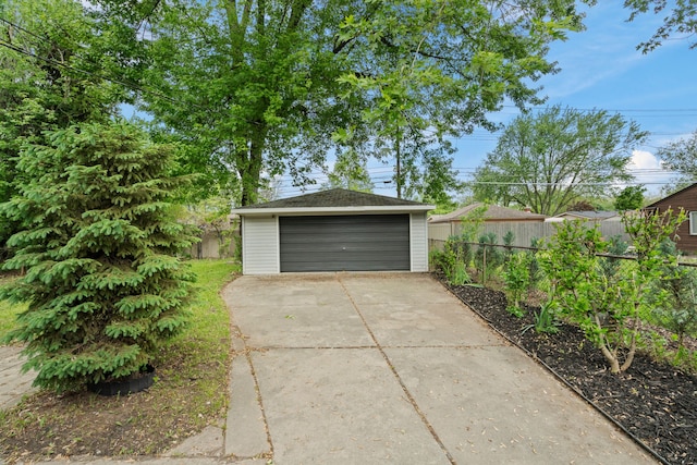 9319 Merriman Rd, Livonia, MI 48150 - view of detached garage